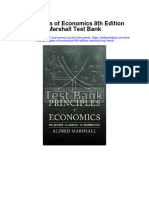 Principles of Economics 8Th Edition Marshall Test Bank Full Chapter PDF