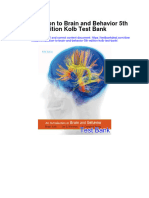 Introduction To Brain and Behavior 5Th Edition Kolb Test Bank Full Chapter PDF