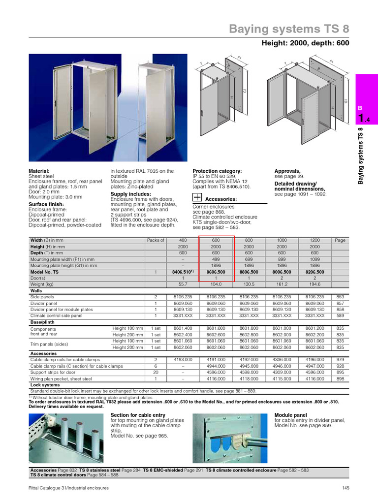 Catalogue Rittal PDF