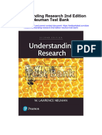 Understanding Research 2Nd Edition Neuman Test Bank Full Chapter PDF