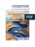 Download Principles Of Environmental Science 8Th Edition Cunningham Test Bank full chapter pdf