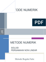 Metode Numerik