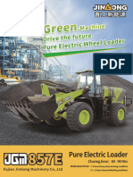 JGM857E JinGong 5.5-Ton Pure Electric Wheel Loader