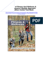 Ebook Concepts of Fitness and Wellness A Comprehensive Lifestyle Approach 10Th Edition Corbin Test Bank Full Chapter PDF