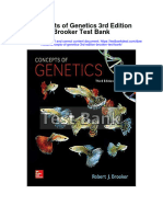Ebook Concepts of Genetics 3Rd Edition Brooker Test Bank Full Chapter PDF