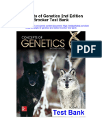 Ebook Concepts of Genetics 2Nd Edition Brooker Test Bank Full Chapter PDF