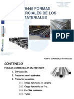 Uf0448 - Formas Comerciales de Los Materiales - Teoria