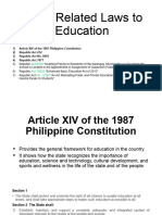 Other Related Laws To Education 1