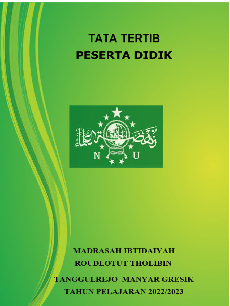 Tata Tertib Peserta Didik MI 2022/2023 | PDF