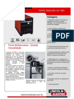 Manual Fonte Arco Submerso - DC1000