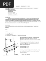 Ce 322-15 Module 7 - Permeability of Soils