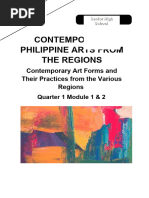 ContemporaryArts12 Q1 Mod1 Contemporary Arts Forms Ver3