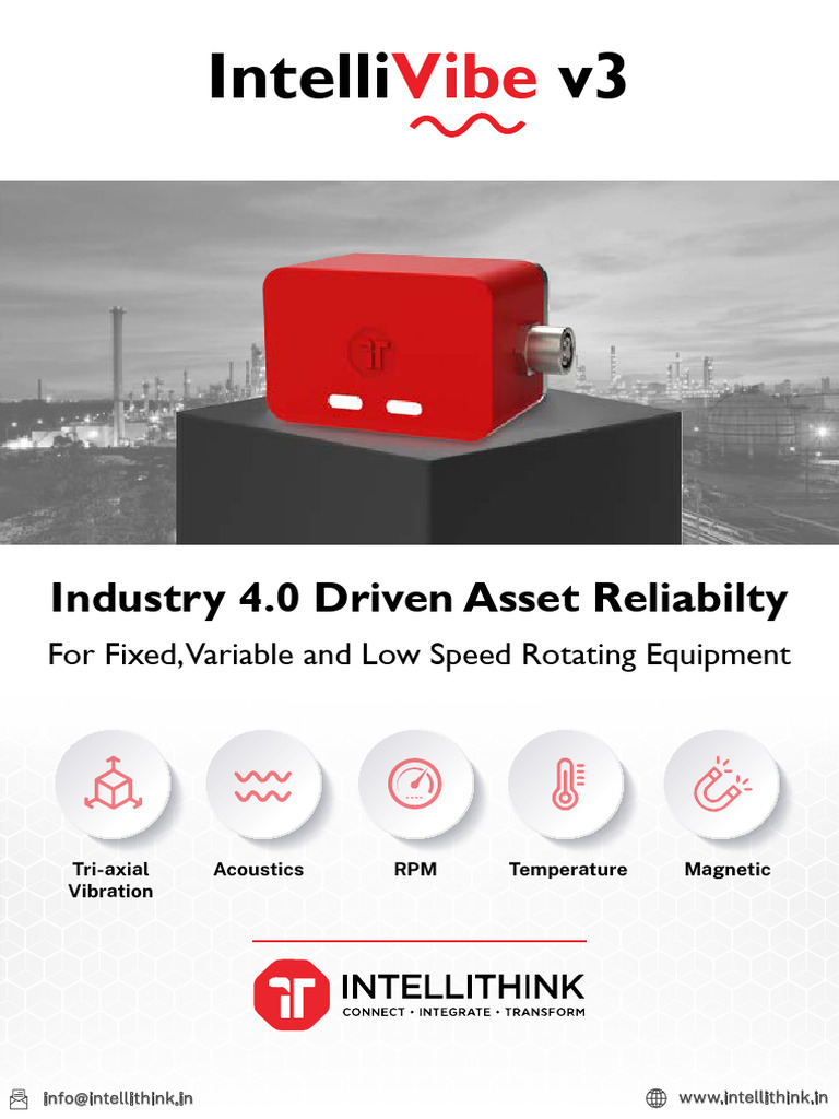 IntelliVibe: Advanced IoT Condition Monitoring | PDF | Internet Of ...