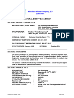 Westlake Vinyls PVC MSDS Geismar Oct 2014