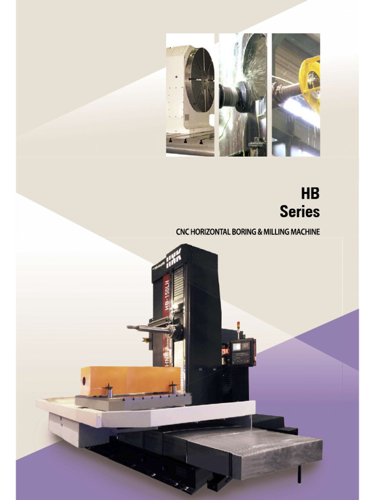 HNK CNC Boring & Milling Machine Overview | PDF | Numerical Control ...