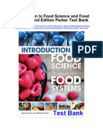 Introduction To Food Science and Food Systems 2Nd Edition Parker Test Bank Full Chapter PDF