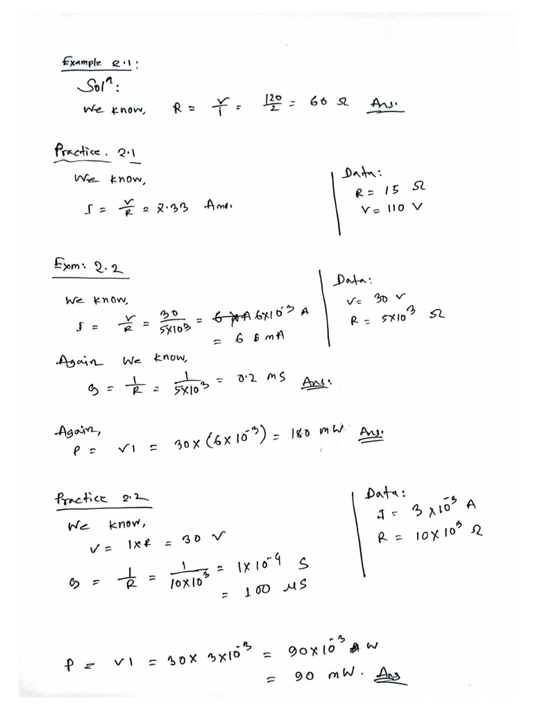 EEE Assignment 1 Solutions | PDF