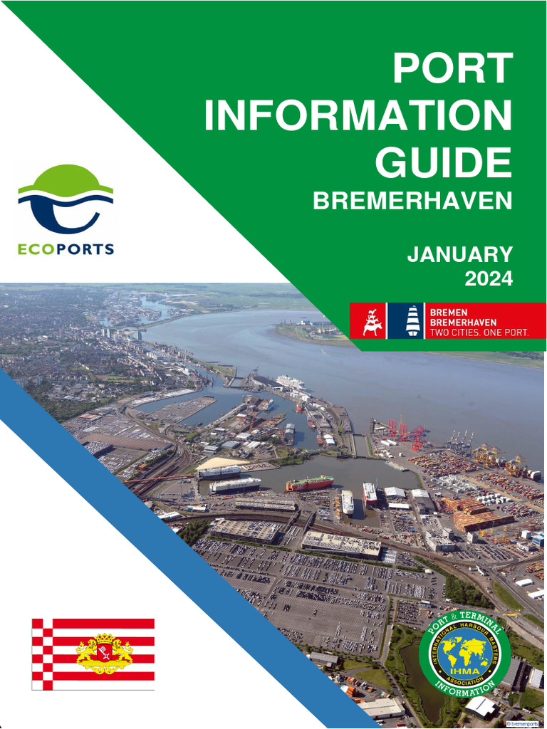 Bremerhaven Port Information Guide 2024 | PDF | Port | Ships