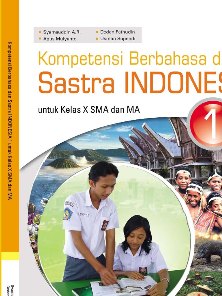 4 Kompetensi Berbahasa Dan Sastra Indonesia Kelas 1 SMA Syamsuddin AR 4 Kompetensi Berbahasa Dan Sastra Indonesia Kelas 1 SMA Syamsuddin AR