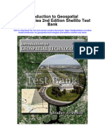 Download Introduction To Geospatial Technologies 2Nd Edition Shellito Test Bank full chapter pdf