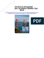 Introduction To Geospatial Technologies 1St Edition Shellito Test Bank Full Chapter PDF