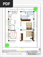 Duplex House Plan with Dimensions | PDF