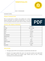 Polyethylene Terephthalate Pet Resin