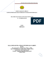 Bahan Ajar Dampak Perubahan Iklim Terhadap Sektor Peternakan