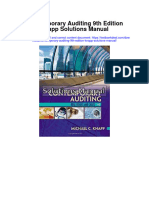 Ebook Contemporary Auditing 9Th Edition Knapp Solutions Manual Full Chapter PDF