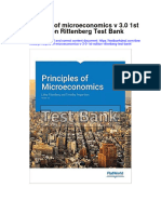 Principles of Microeconomics V 3 0 1St Edition Rittenberg Test Bank Full Chapter PDF