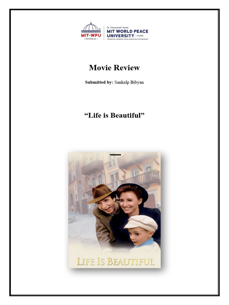 Life Is Beautiful Movie Review PDF