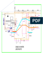 Rop Sinaw Cable & Water Line Route