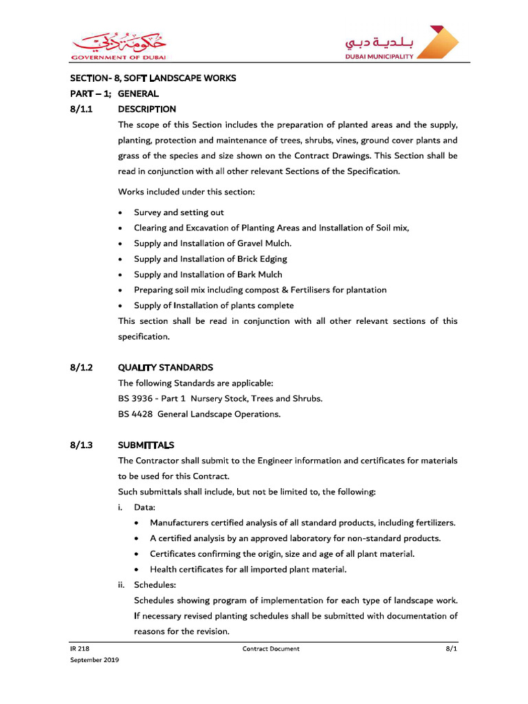 DM - Softscape Specs | PDF