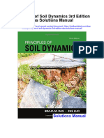 Download Principles Of Soil Dynamics 3Rd Edition Das Solutions Manual full chapter pdf