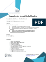 Negociacion Inmobiliaria Efectiva