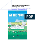 We The People Essentials 10Th Edition Ginsberg Test Bank Full Chapter PDF