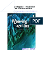 Weaving It Together 1 4Th Edition Broukal Solutions Manual Full Chapter PDF