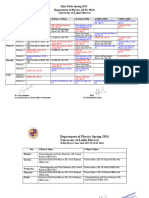 Time Table