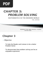 CHAPTER 3 Problem Solving