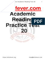 IELTSFever Ac Reading Test 20 1