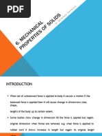 Mechanical Properties of Solids