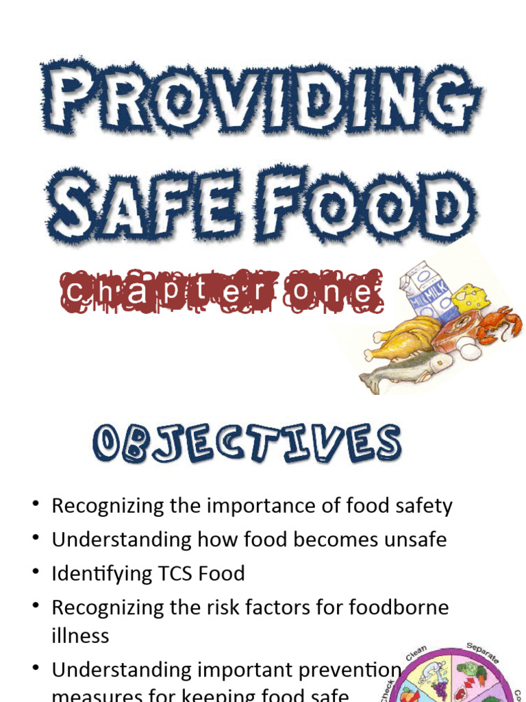 Chapter 1 Providing Safe Food PDF