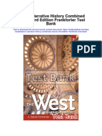 West A Narrative History Combined Volume 3Rd Edition Frankforter Test Bank Full Chapter PDF