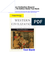 Western Civilization Beyond Boundaries 7Th Edition Noble Test Bank Full Chapter PDF