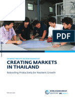 Creating Markets in Thailand Rebooting Productivity For Resilient Growth