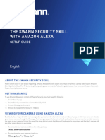 The Swann Security Skill With Alexa Setup Guide - English