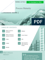IC Process Maturity Model Levels Template 11574 PowerPoint