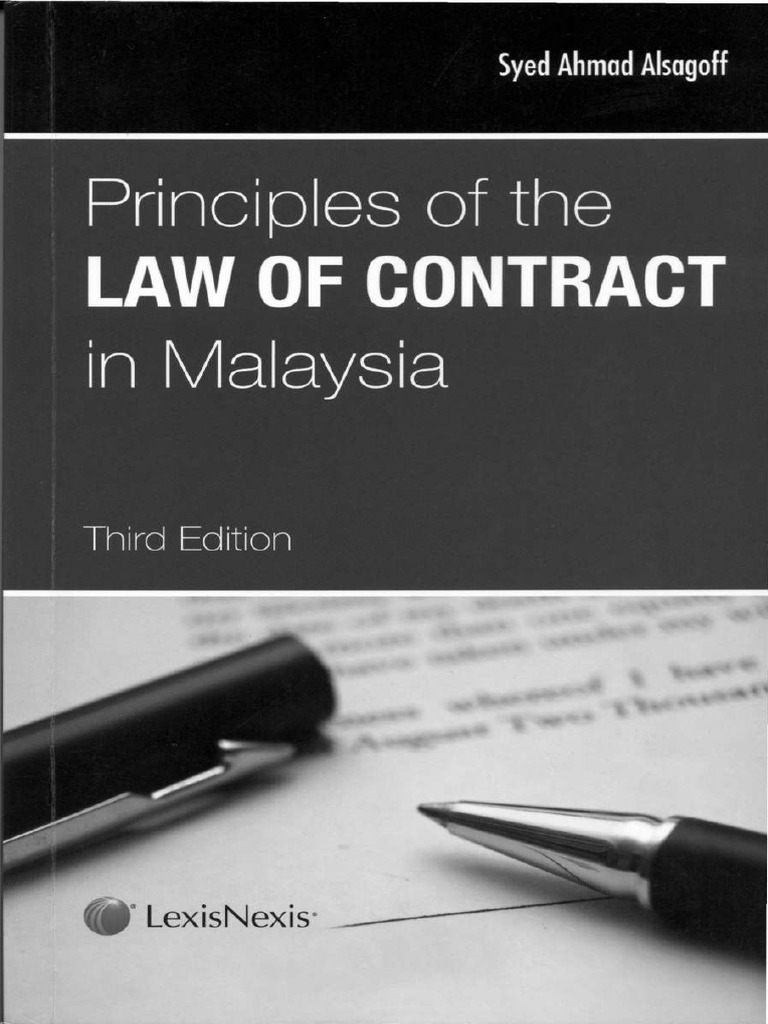 Principles of The Law of Cintract in Malaysia - 3rd Ed. | PDF