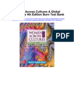 Women Across Cultures A Global Perspective 4Th Edition Burn Test Bank Full Chapter PDF