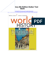 World History 8Th Edition Duiker Test Bank Full Chapter PDF